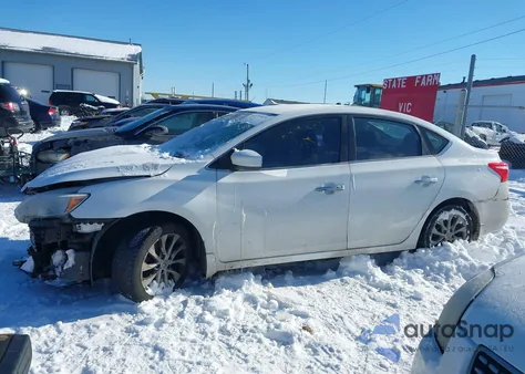 2019 Nissan Sentra Sv из США, поврежденный, VIN 3N1AB7AP7KY360011